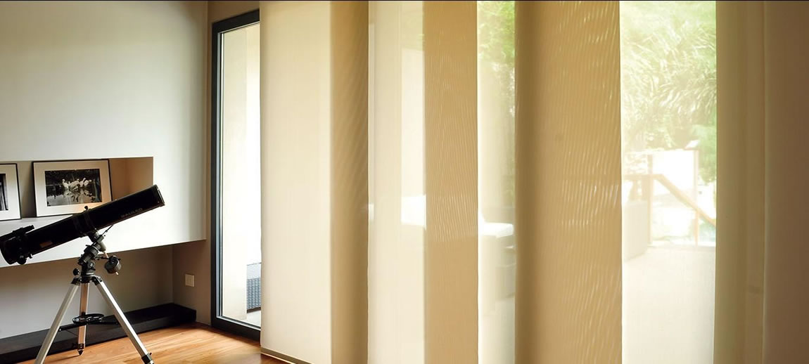 Estos Paneles Japoneses son perfectos para ambientes amplios como salas y puertas corredizas.