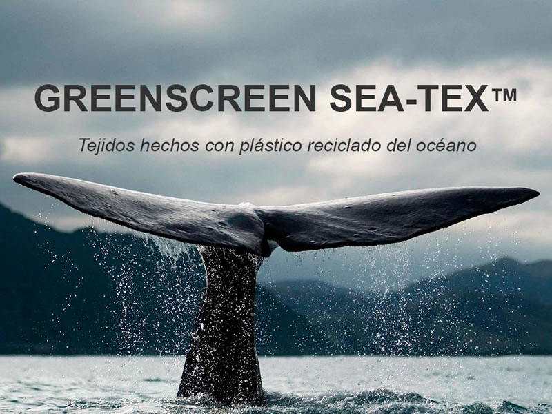 Tejidos Greenscreen Sea-Tex™ Hunter Douglas en Bogotá, Colombia. Sortilegio Design Center SAS.
